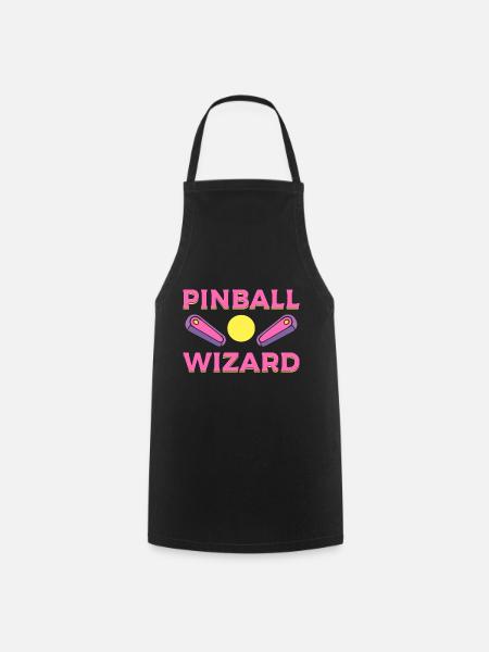 Pinball Wizard Arcade -Techniker - Kochschürze - Schwarz