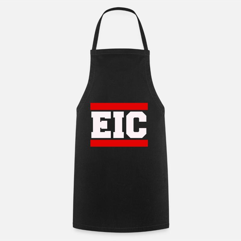 eic run - Kochschürze - Schwarz