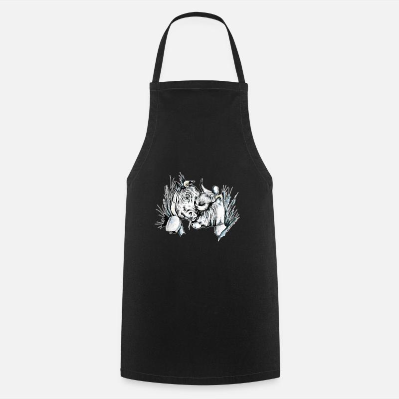 Vache d'hérens, eringer - Tablier de cuisine - noir