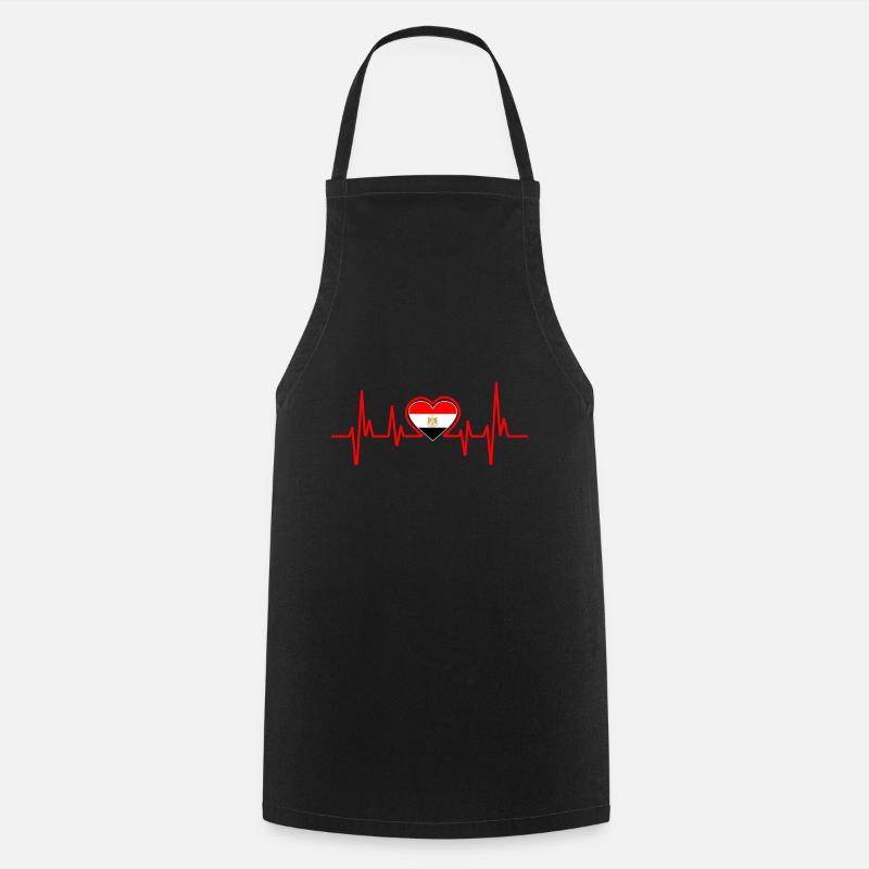 Egypt - Cooking Apron - black
