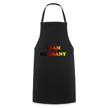 Team Germany - Cooking Apron - black - Front - AI Model Male 185 dark (185cm)