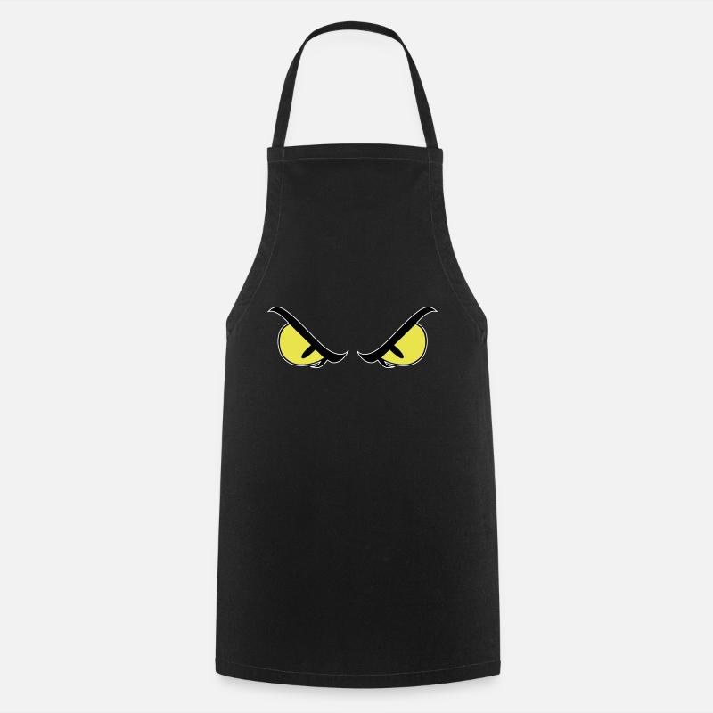 Mauvais yeux - Tablier de cuisine - noir