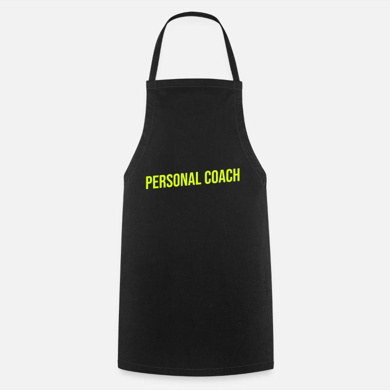 personal coach red - Kochschürze - Schwarz