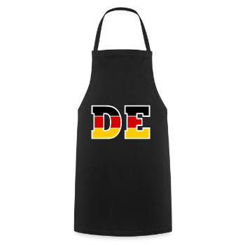 Allemagne - Tablier de cuisine - noir - Devant - AI Model Male 185 dark (185cm)