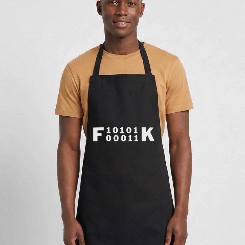 Fuck Binärcode Binar Code Informatiker Geschenk Kochschürze