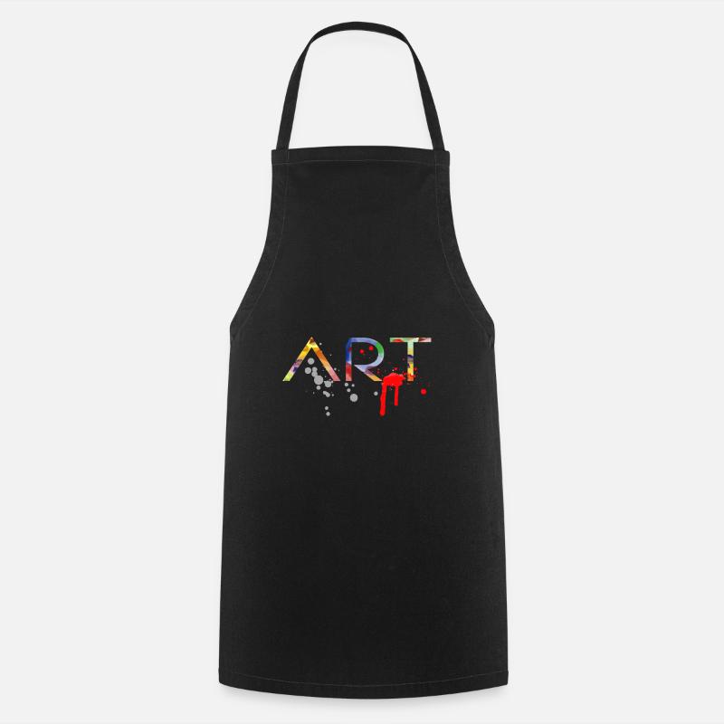 ART - Tablier de cuisine - noir