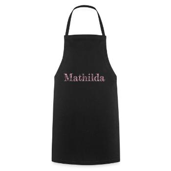 Mathilda - Cooking Apron - black - Front - AI Model Male 185 dark (185cm)