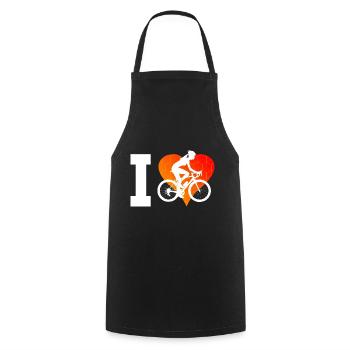 Cyclisme Femmes VTT Cyclisme VTT - Tablier de cuisine - noir - Devant - AI Model Male 185 dark (185cm)