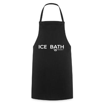 Eisbader Eisbad winterharter Winterschwimmer - Kochschürze - Schwarz - Vorne - AI Model Male 185 dark (185cm)