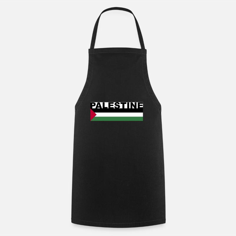 Palestine - Cooking Apron - black