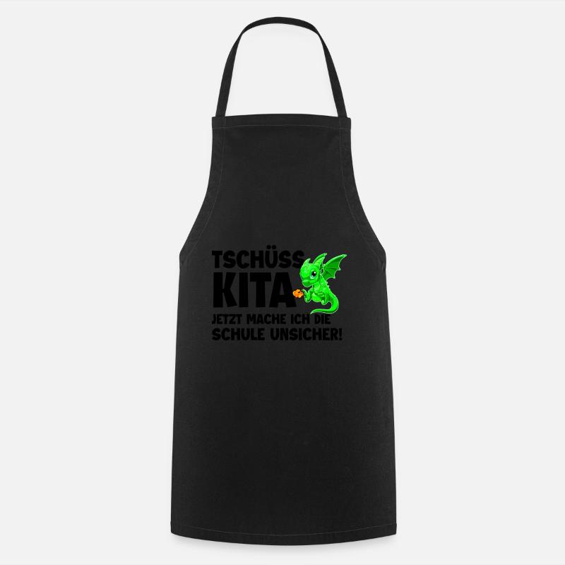 Schulanfang - Kochschürze - Schwarz