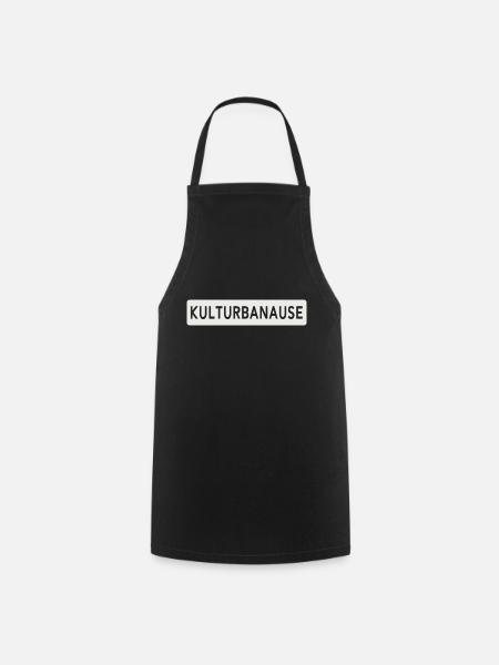 Kulturbanause - Kochschürze - Schwarz