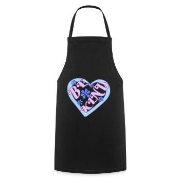 Be Kind - Cooking Apron - black - Front - AI Model Male 185 dark (185cm)