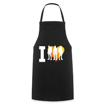 Bouldering Climbing Climbers Bouldering Men - Cooking Apron - black - Front - AI Model Male 185 dark (185cm)
