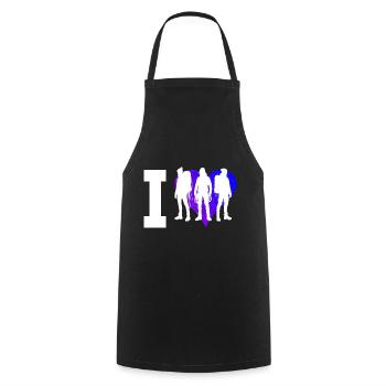 Climber Bouldering Women Bouldering - Cooking Apron - black - Front - AI Model Male 185 dark (185cm)