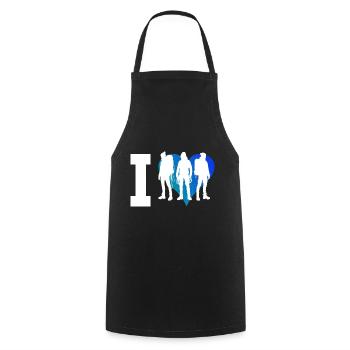 Women Climbers Climbing Climbing Bouldering - Cooking Apron - black - Front - AI Model Male 185 dark (185cm)