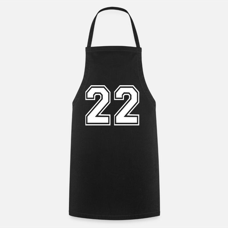 22 - Tablier de cuisine - noir