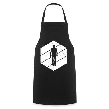 Cycling Cycling - Cooking Apron - black - Front - AI Model Male 185 dark (185cm)