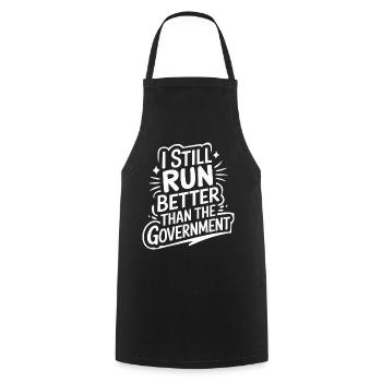 Amputation Disability - Cooking Apron - black - Front - AI Model Male 185 dark (185cm)
