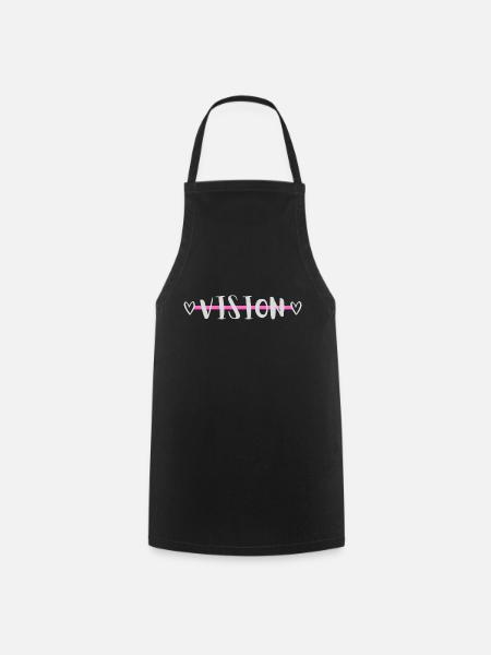 VISION - Tablier de cuisine - noir