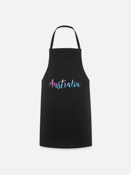 Pour tous ceux qui aiment l'Australie - Tablier de cuisine - noir