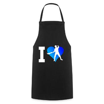 Jai Alai Femmes Pelote Hommes Pelote Basque - Tablier de cuisine - noir - Devant - AI Model Male 185 dark (185cm)
