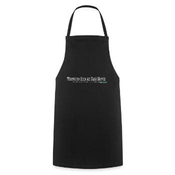 Hank Marvin - Cooking Apron - black - Front - AI Model Male 185 dark (185cm)