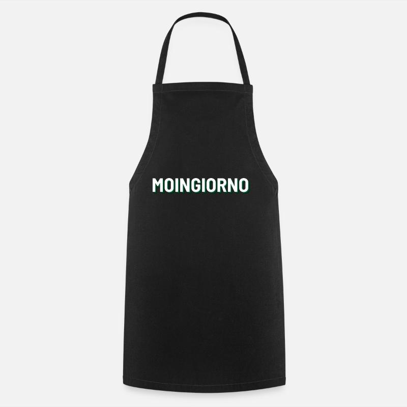 MOINGIORNO - Cooking Apron - black