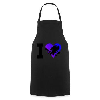 Plongeur Plongée sous-marine Taucher Scuba Taucher - Tablier de cuisine - noir - Devant - AI Model Male 185 dark (185cm)