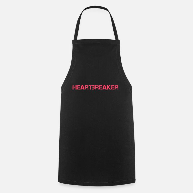 Heartbreaker - Cooking Apron - black