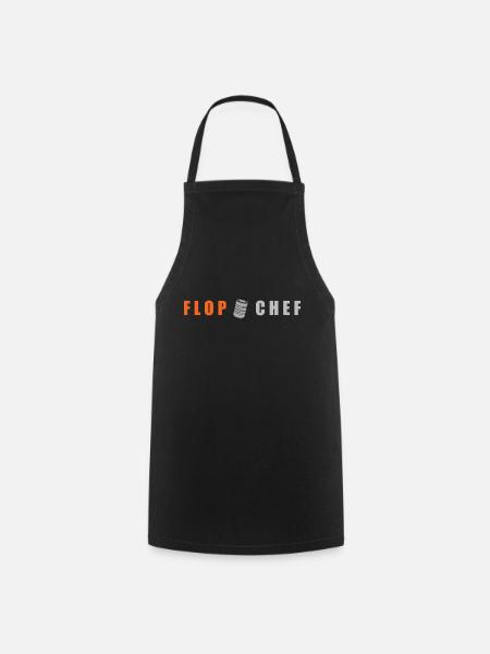 Flop Chef - Tablier de cuisine - noir