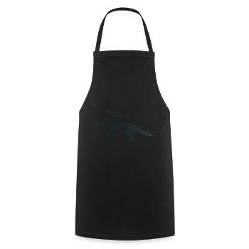Course Équitation Équitation Équitation Équitation - Tablier de cuisine - noir - Devant - AI Model Male 185 dark (185cm)