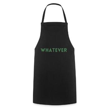 whatever - Kochschürze - Schwarz - Vorne - AI Model Male 185 dark (185cm)