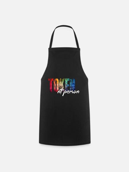 One is always neurotypical: the Token NT person! - Cooking Apron - black