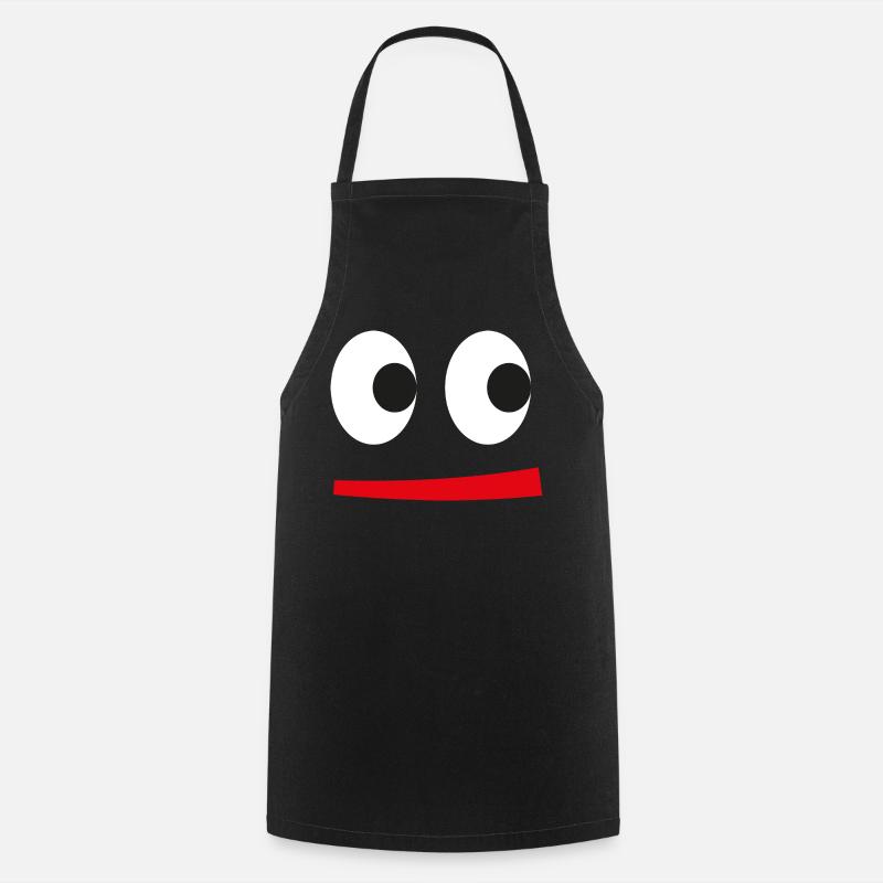 funny face - Cooking Apron - black