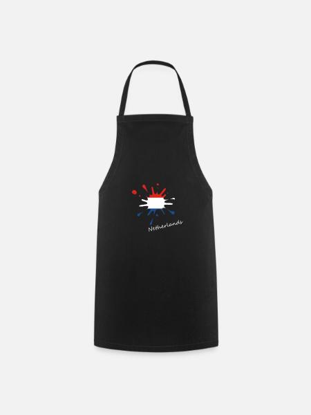 pays-bas Hollande Pays-Bas - Tablier de cuisine - noir
