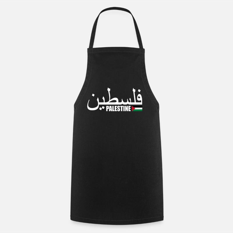 Palestine فلسطين - Tablier de cuisine - noir