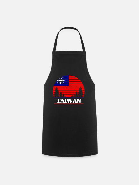 Taiwan - Kochschürze - Schwarz