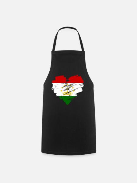 Tadschikistan - Kochschürze - Schwarz