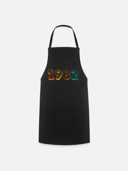 VINTAGE 1982 - Cooking Apron - black