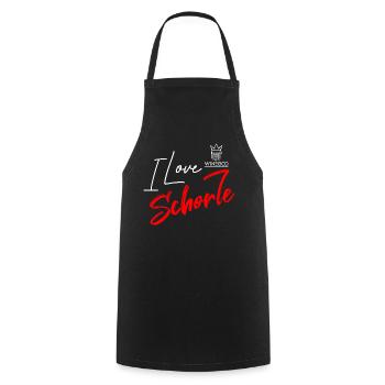 Winegod drôle disant que j’aime Schorle - Tablier de cuisine - noir - Devant - AI Model Male 185 dark (185cm)