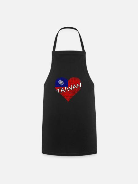 Taiwan - Kochschürze - Schwarz
