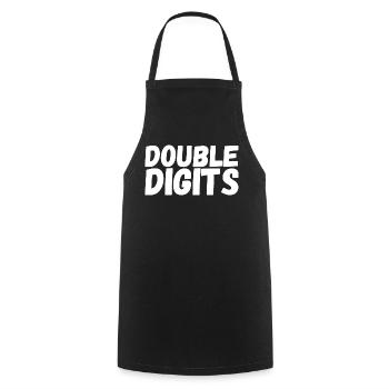 Cadeau de 10e anniversaire, 10 ans, pour garçons et filles - Tablier de cuisine - noir - Devant - AI Model Male 185 dark (185cm)