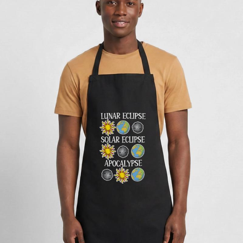 Lunar Eclipse Solar Eclipse Apocalypse Cooking Apron
