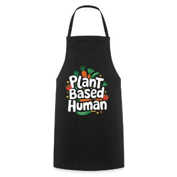 Végétarien Végétalien Végétarien Végétarien - Tablier de cuisine - noir - Devant - AI Model Male 185 dark (185cm)