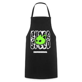 Super Speed - Cooking Apron - black - Front - AI Model Male 185 dark (185cm)