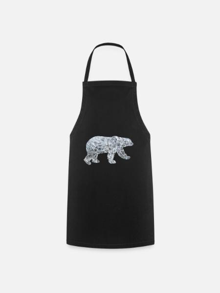 Polar Bear Polar Bear Polar Bear North Pole Arctic - Cooking Apron - black