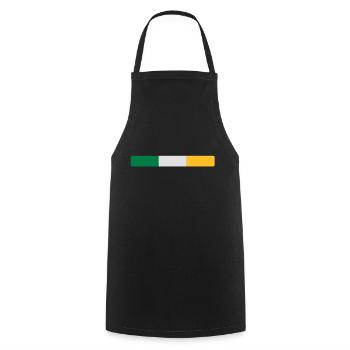 Irlande - Tablier de cuisine - noir - Devant - AI Model Male 185 dark (185cm)