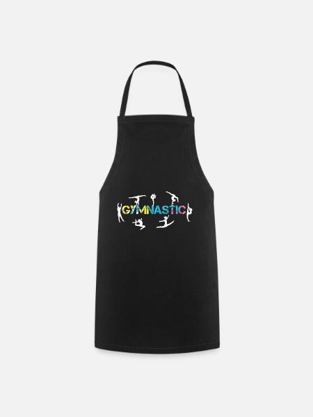 Gymnastique Gymnastes - Tablier de cuisine - noir