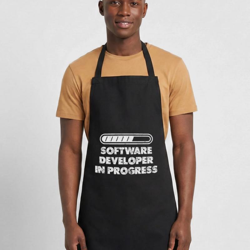 Software Developer In Progress Lovers Computer Cooking Apron